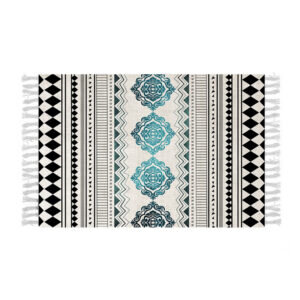 SOGA 90cm Boho Bathroom Rug Vintage Kitchen Area Runner Rugs, Home Decor
