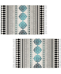 SOGA 2X 90cm Boho Bathroom Rug Vintage Kitchen Area Runner Rugs, Home Decor