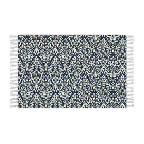1-SOGA 90cm Cotton Polyester Vintage Area Rugs Living Room Hallway Floor Kitchen
