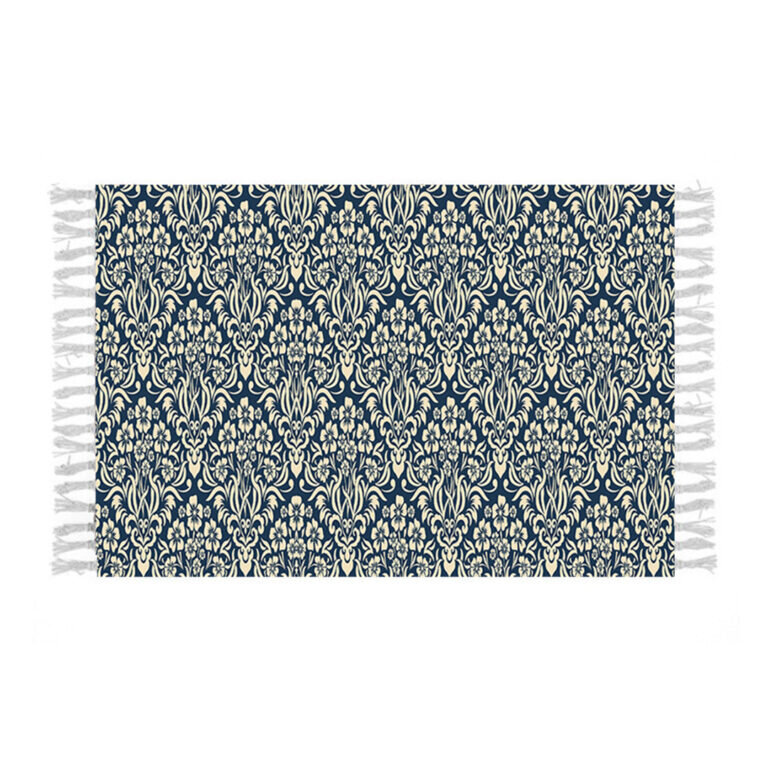 1-SOGA 90cm Cotton Polyester Vintage Area Rugs Living Room Hallway Floor Kitchen