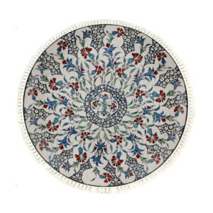 SOGA 120cm Mandala Area Rug for Living Room Lounge, Bedroom, Anti-slip Doormat, Home Decor