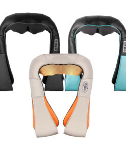 SOGA 3X Electric Kneading Back Neck Shoulder Massage Arm Body Massager Black/Blue/White