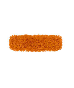 SOGA 50x12  Orange Microfiber Flat Mop Floor Cleaning Pads Rotating Dust Remover