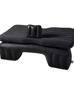 SOGA Inflatable Car Mattress Portable Travel Camping Air Bed Rest Sleeping Bed Black