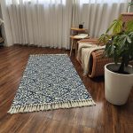 3-SOGA 90cm Cotton Polyester Vintage Area Rugs Living Room Hallway Floor Kitchen