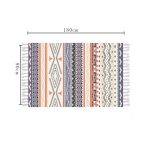 3-SOGA 90cm Bathroom Rug Vintage Kitchen Area Runner Rugs