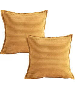 SOGA 2X 45cm Wabi Sabi Arches Mustard  Indoor|Outdoor Kavka Throw Pillow