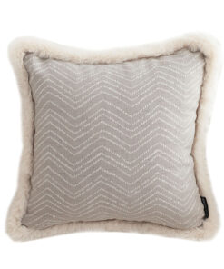 SOGA 45cm Wabi-sabi Herringbone Square Throw Pillow