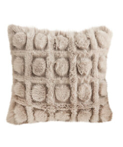 SOGA 45cm Wabi-sabi Herringbone Plush Square Throw  Pillow