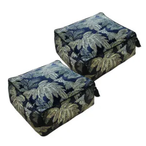 SOGA 2X  50cm Ultra-Comfort Polyester-Cotton Cushion with EPP Particle Support, Home Decor