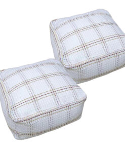 SOGA 50cm Pouf Soft Polyester Fiber Pillow with EPP Particle Insert Home Decor