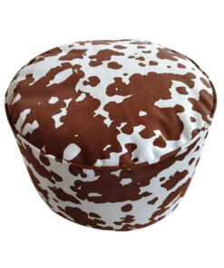 SOGA 48x35cm Round Soft Pouffe Seat Cushion Elegant Home Accent D?cor Stylish Footstool