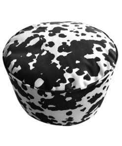 SOGA 48x35cm Round Soft Pouffe Seat Cushion Elegant Home Accent D?cor Stylish Footstool
