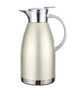 Soga 1.8L GoldColor 3-Layer Vacuum Insulated Stainless Steel Flask  Ideal for Home and Office
