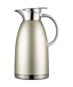 Soga 2.3L Gold Color 3-Layer Vacuum Insulated Stainless Steel Flask  Ideal for Home and office