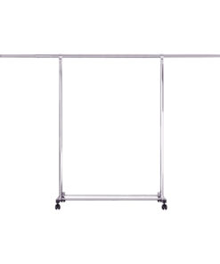 SOGA 240cm Stainless Steel Floor-Standing Clothes Rack - Durable and Space-Saving Laundry Organizer