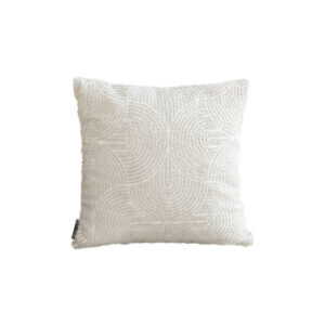 SOGA 50cm Gray Pillow Basic Square Stylish Geometric Plush Solid Decorative Covers Throw Pillow