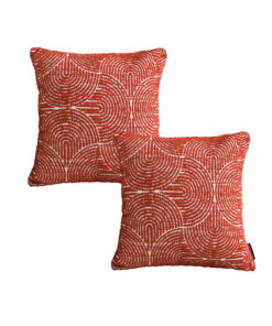 SOGA 2X 50Cm Red Oversized Pillow Perfect Cinnabar Outdoor/Indoor Lumbar Throw Pillow