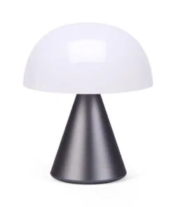 Lexon Mina M Medium Portable Led Lamp - Gunmetal