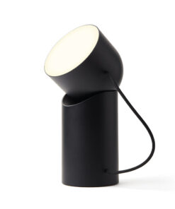 Lexon Orbe Portable Led Lamp With Moving Head - Black