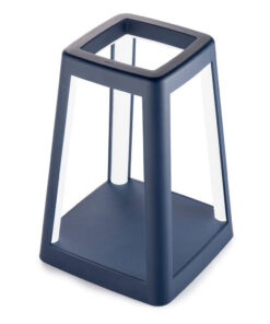 Lexon Lantern Portable Lamp With Built-In Wireless Charger - Blue