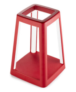 Lexon Lantern Portable Lamp With Built-In Wireless Charger - Red