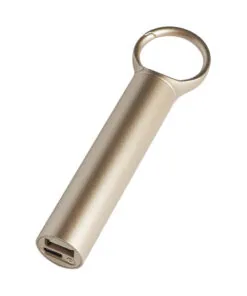 Lexon Nomaday 3000 Mah Power Bank With Clip - Gold