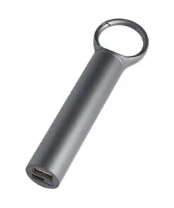 Lexon Nomaday 3000 Mah Power Bank With Clip - Gunmetal