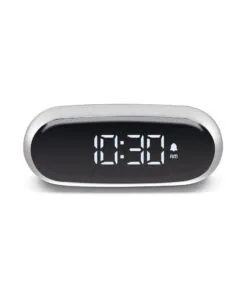 Lexon Minut Mini Alarm Clock - Alu Polish