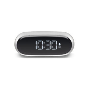 Lexon Minut Mini Alarm Clock - Alu Polish