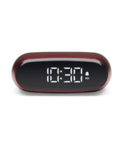Lexon Minut Mini Alarm Clock - Red