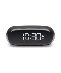 Lexon Minut Mini Alarm Clock - Gunmetal
