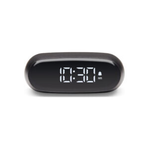 Lexon Minut Mini Alarm Clock - Gunmetal