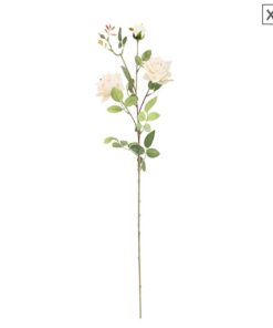 SOGA 12pcs Artificial Silk Flower Fake Rose Bouquet Table Decor White