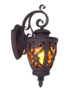 SOGA 57cm Vintage Outdoor Wall Lantern Antique Bronze Sconce