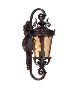SOGA 70cm Vintage Aluminum Glass Lantern Wall Light for Aussie Homes