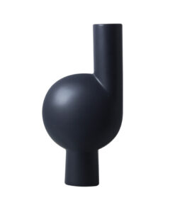 SOGA 19x37cm Large Ornament a modern abstract vase decorative object unique shape with narrow neck for Home Decor