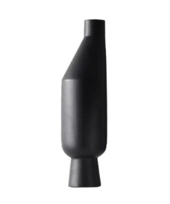 SOGA 14x52cm Ornament Modern Minimalist Vase Decorative with Narrow tops and Wider rounded Body for Home Decor