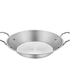 Soga 25cm Signature Dry Pot crafted with 201 Material in Silver Color and for Kitchen Essentials