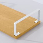 8-SOGA 40cm Wood Computer Monitor Elevated Stand Desktop Support Station Rack