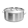 SOGA Stock Pot 9Lt Top Grade Thick Stainless Steel Stockpot 18/10 RRP