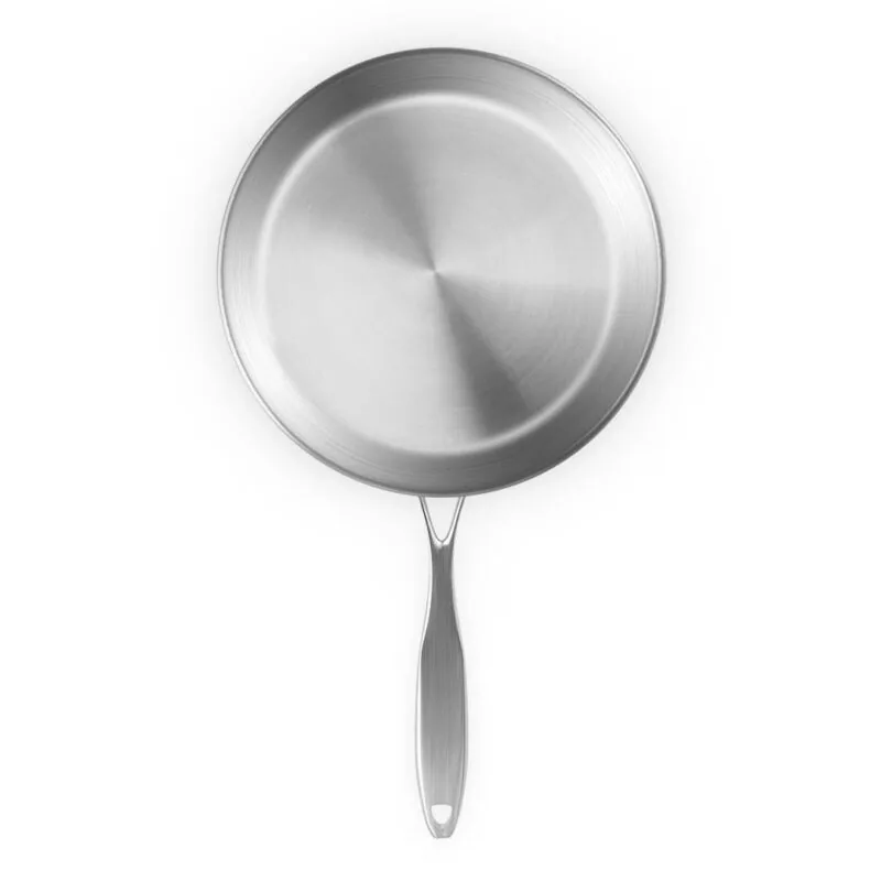 SOGA 4X Stainless Steel Fry Pan Frying Pan Top Grade Induction Skillet Cooking FryPan - Image 2