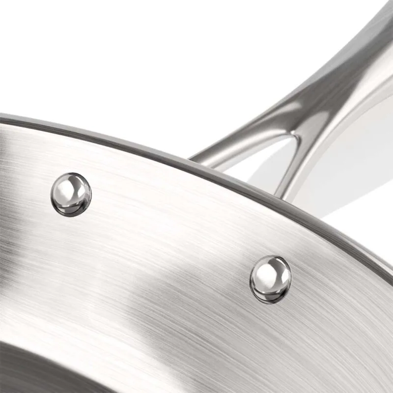 SOGA 4X Stainless Steel Fry Pan Frying Pan Top Grade Induction Skillet Cooking FryPan - Image 6