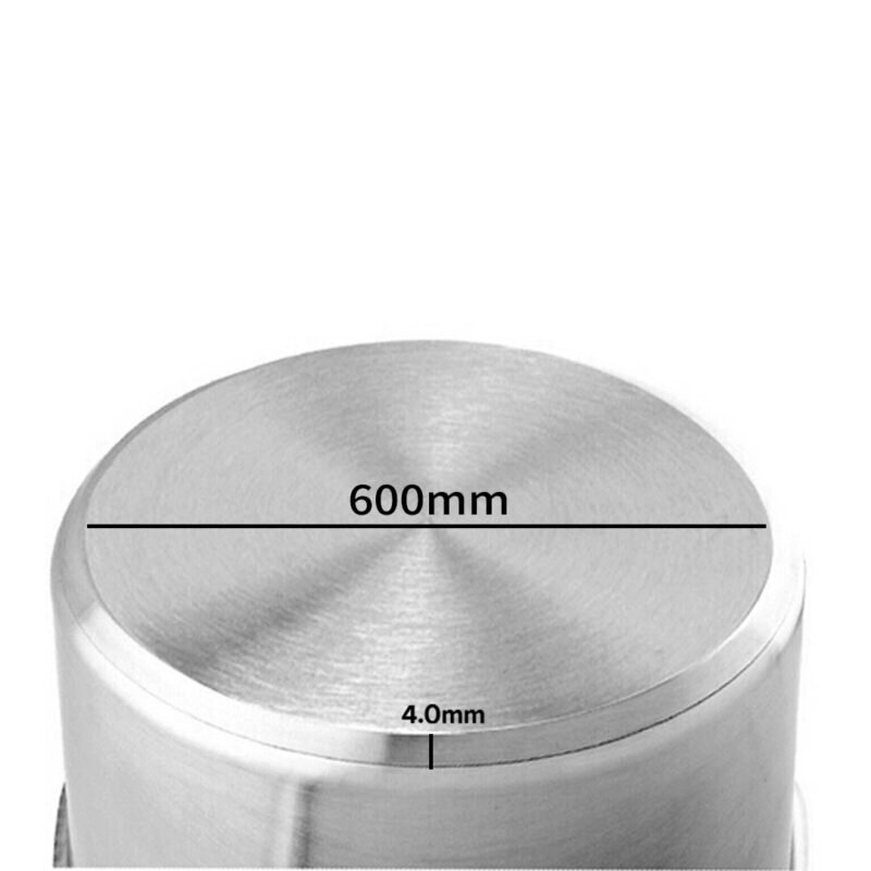 SOGA Stock Pot 225L Top Grade Thick Stainless Steel Stockpot 18/10 Without Lid - Image 6