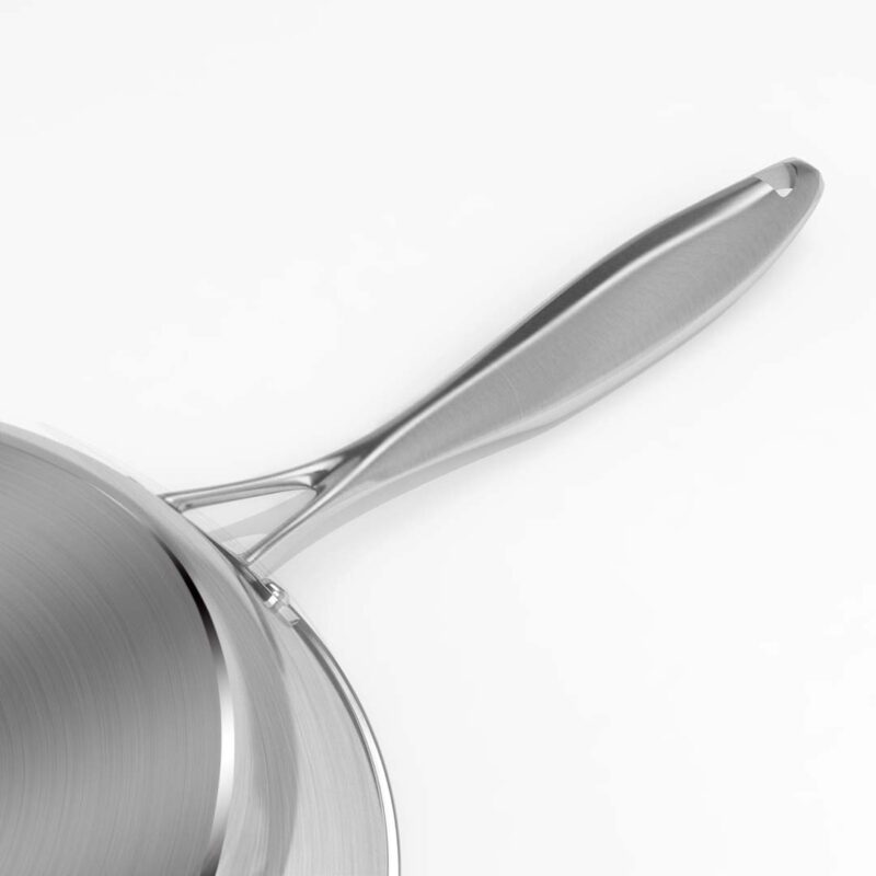 SOGA 4X Stainless Steel Fry Pan Frying Pan Top Grade Induction Skillet Cooking FryPan - Image 7