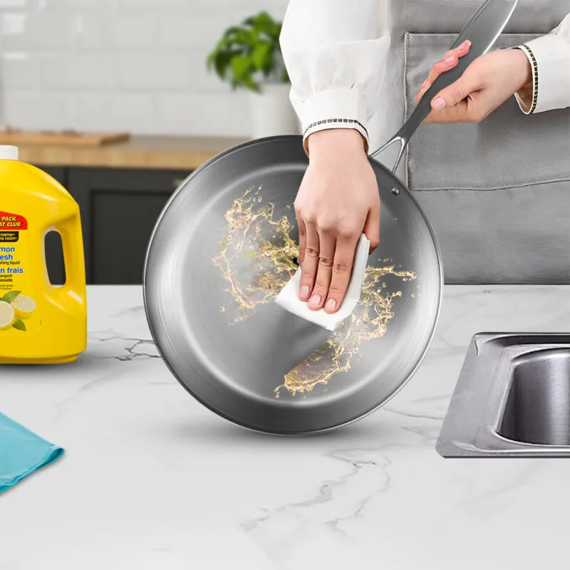 SOGA Stainless Steel Fry Pan 20cm 30cm Frying Pan Top Grade Induction Cooking - Image 7