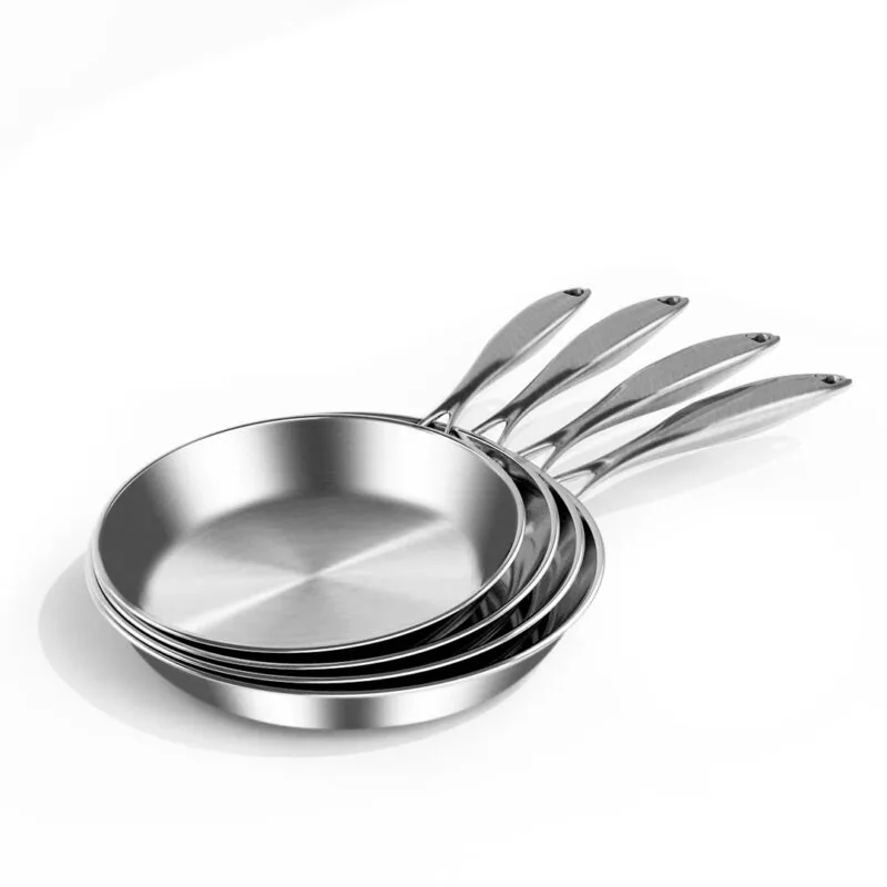SOGA 4X Stainless Steel Fry Pan Frying Pan Top Grade Induction Skillet Cooking FryPan - Image 8