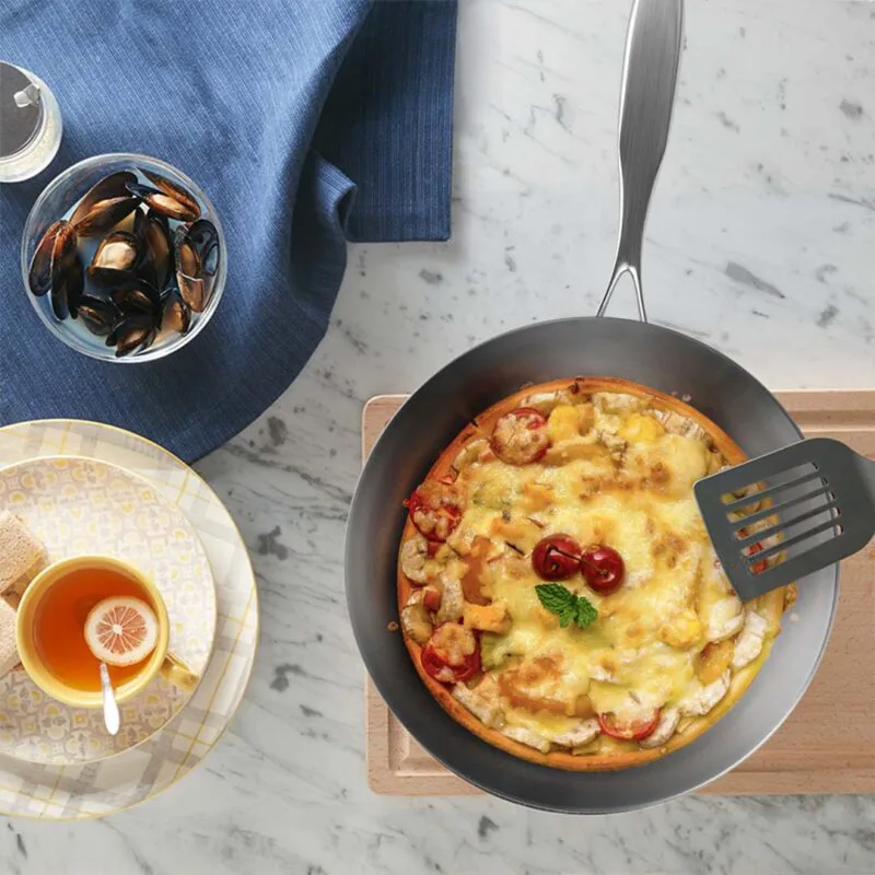 SOGA 4X Stainless Steel Fry Pan Frying Pan Top Grade Induction Skillet Cooking FryPan - Image 10