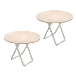 SOGA 2X 80cm Light Wood Color Table Versatile Use Modern Design for Home Decor