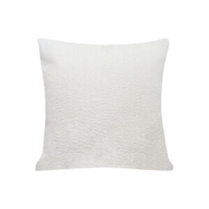 SOGA 50cm White Throw Pillow Premium Polyester Fiber and Cotton for Home Decor